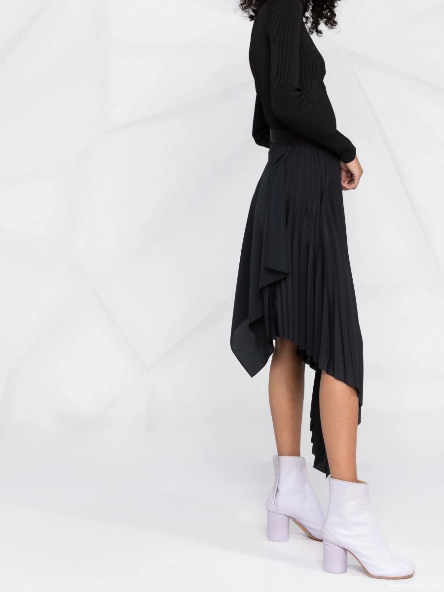Affordable asymmetric pleated Women skirt Versace 0714